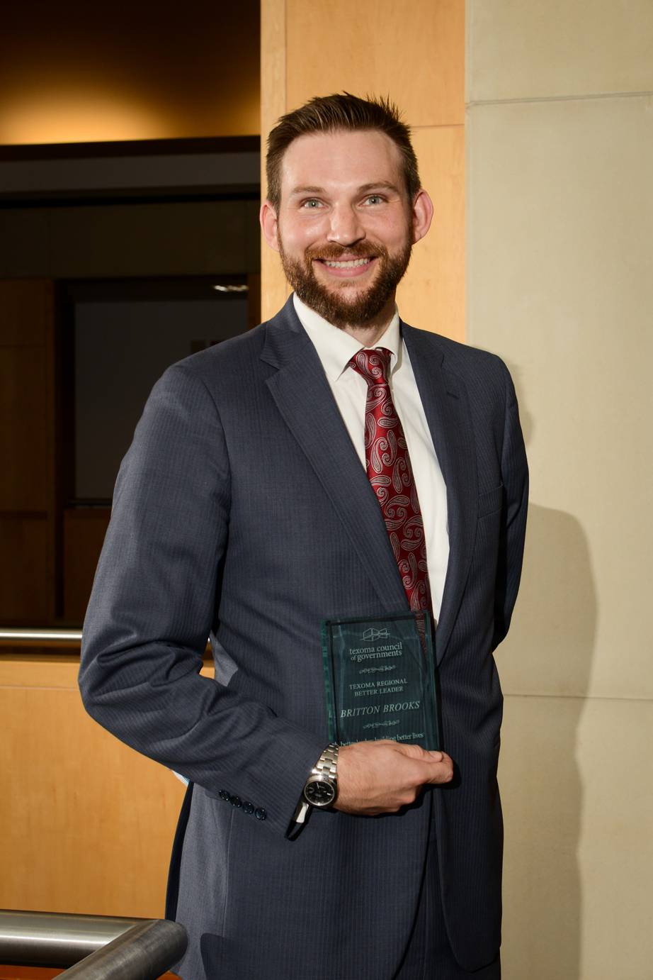 Britton Brooks, Texoma Regional Better Leader 2016